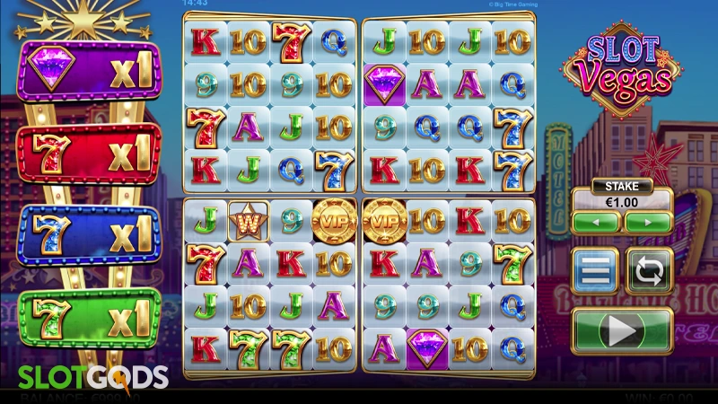 Slot Vegas Megaquads Slot - Screenshot 