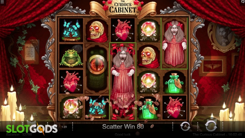 The Curious Cabinet Slot - Screenshot 