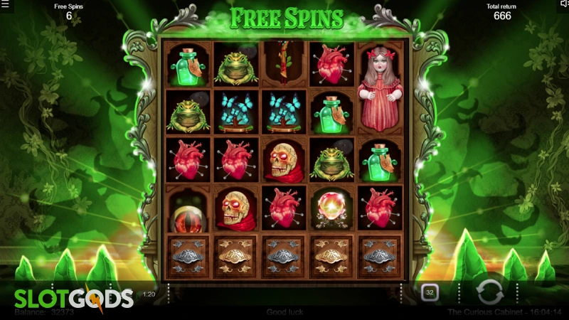 The Curious Cabinet Slot - Screenshot 4