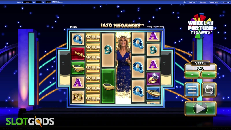 Wheel of Fortune Megaways Slot - Screenshot 