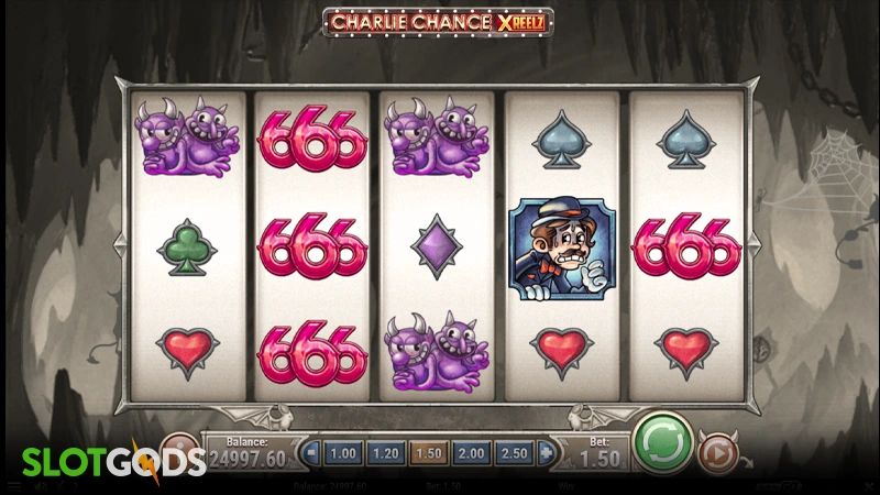Charlie Chance XREELZ Slot - Screenshot 