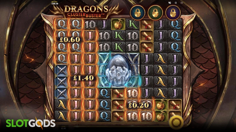 Dragons Clusterbuster Slot - Screenshot 