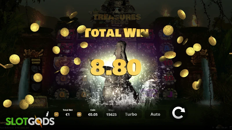The Treasures of Tizoc Slot - Screenshot 3