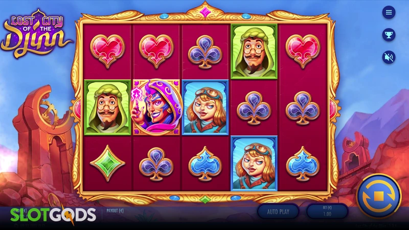Lost City of the Djinn Slot - Screenshot 
