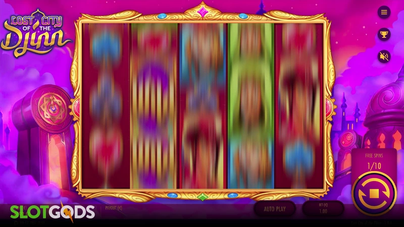 Lost City of the Djinn Slot - Screenshot 3