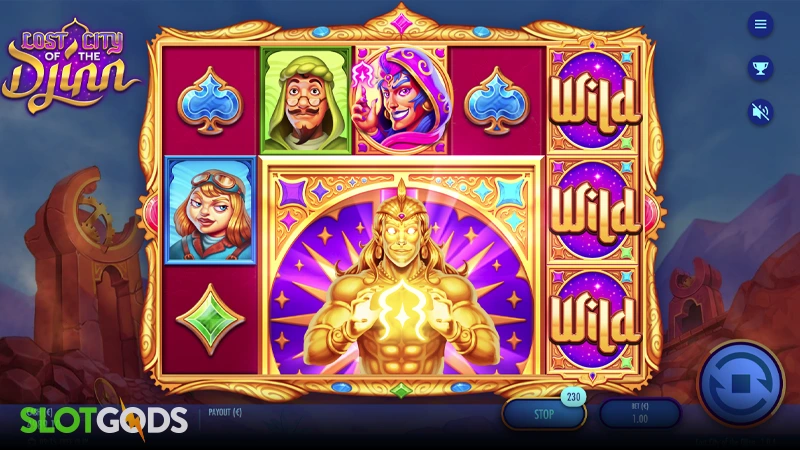 Lost City of the Djinn Slot - Screenshot 2