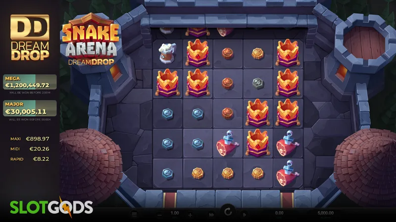 Snake Arena: Dream Drop Slot - Screenshot 