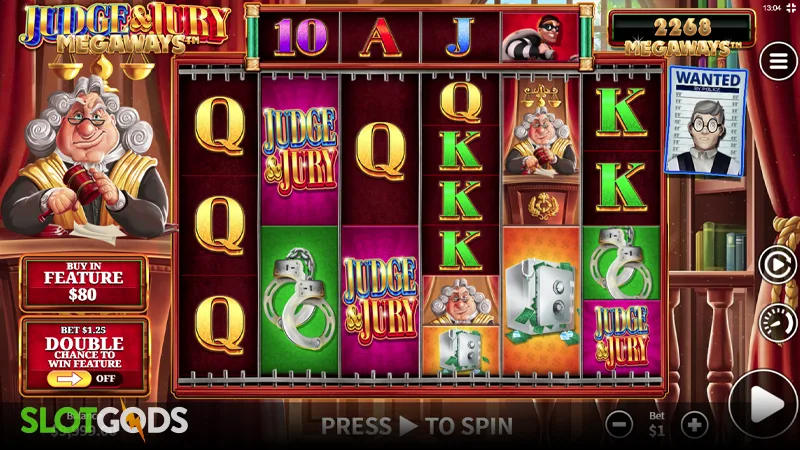 Judge & Jury Megaways Slot - Screenshot 