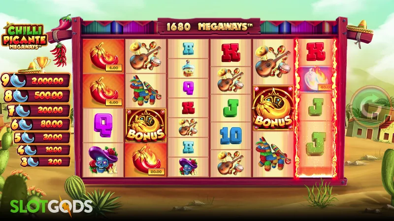 Chilli Picante Megaways Slot - Screenshot 2