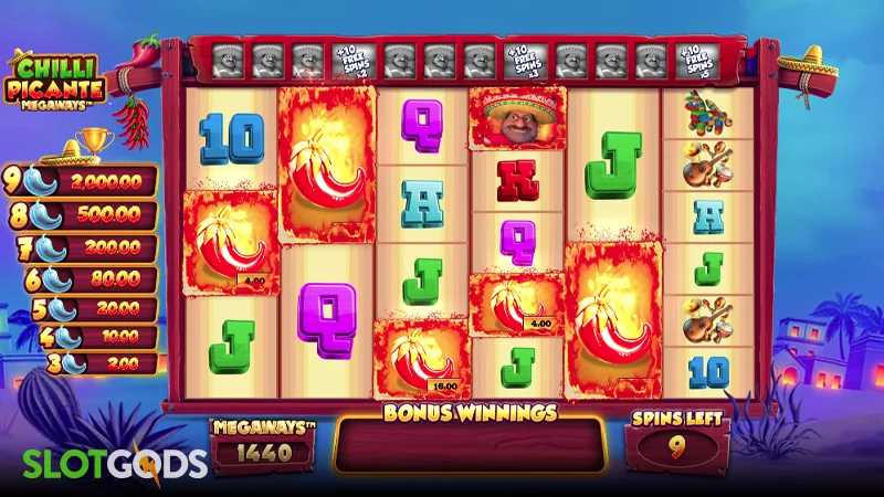 Chilli Picante Megaways Slot - Screenshot 3