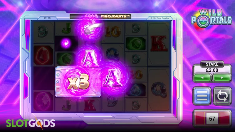 Wild Portals Megaways Slot - Screenshot 2