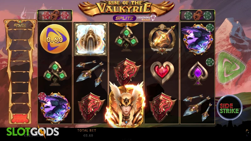 Rise of the Valkyrie Splitz Slot - Screenshot 