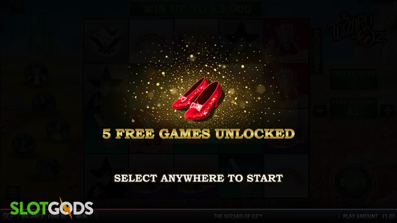 The Wizard of Oz Slot - Screenshot 3
