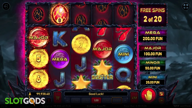 Sizzling Eggs™ Slot - Screenshot 2