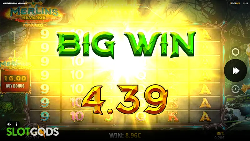 Merlin's Revenge Megaways Slot - Screenshot 4