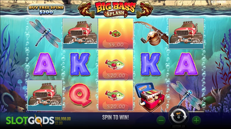 Big Bass Splash Slot - Screenshot 