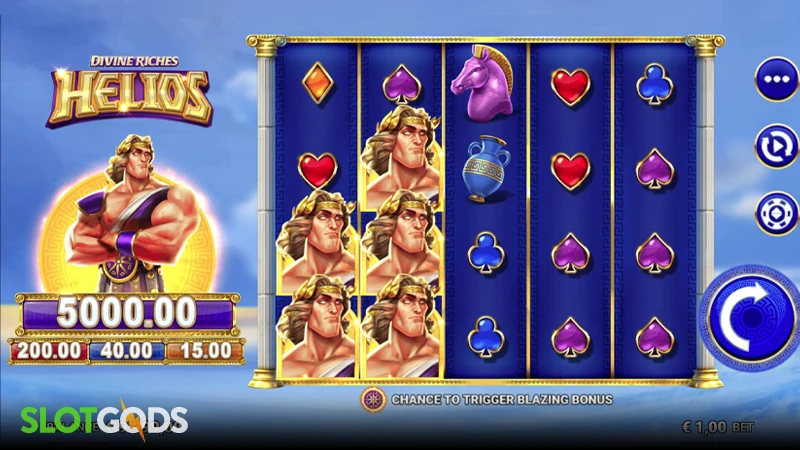 Divine Riches Helios Slot - Screenshot 
