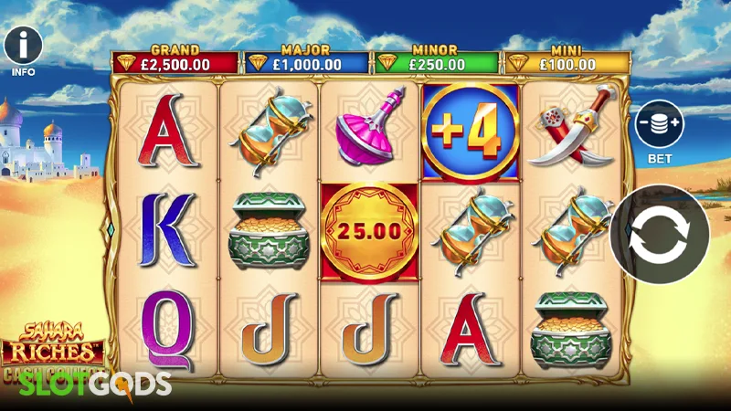 Sahara Riches: Cash Collect Slot - Screenshot 
