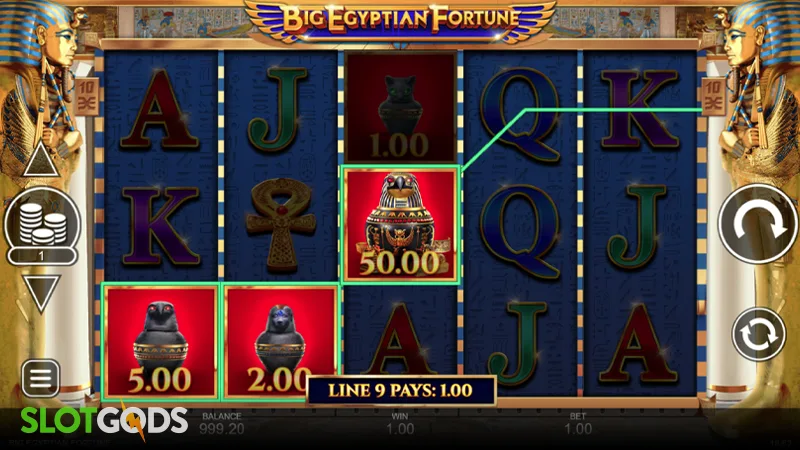 Big Egyptian Fortune Slot - Screenshot 3