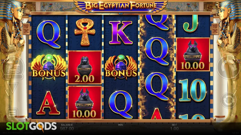 Big Egyptian Fortune Slot - Screenshot 2