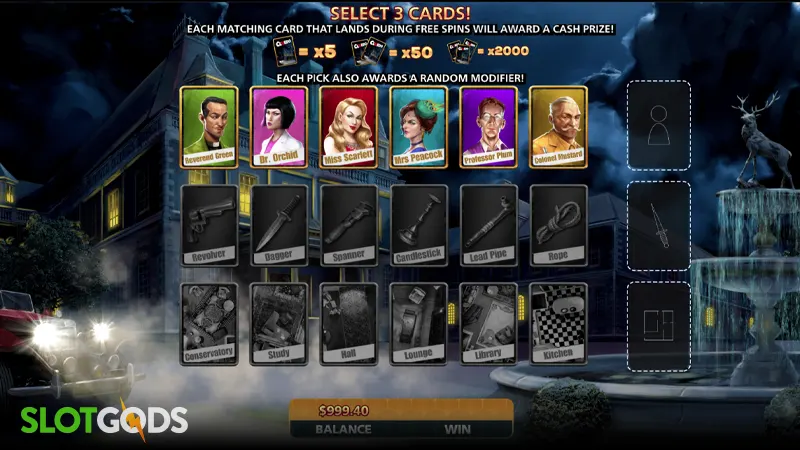 Cluedo MightyWays Slot - Screenshot 2