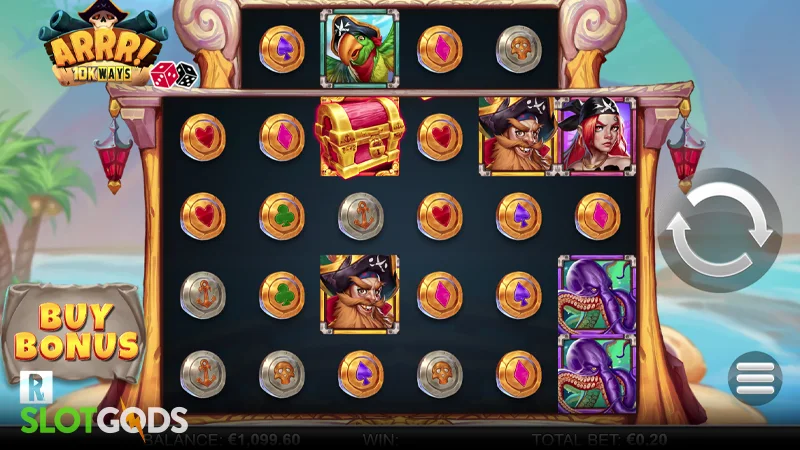 Arrr! 10K Ways Online Slot by ReelPlay