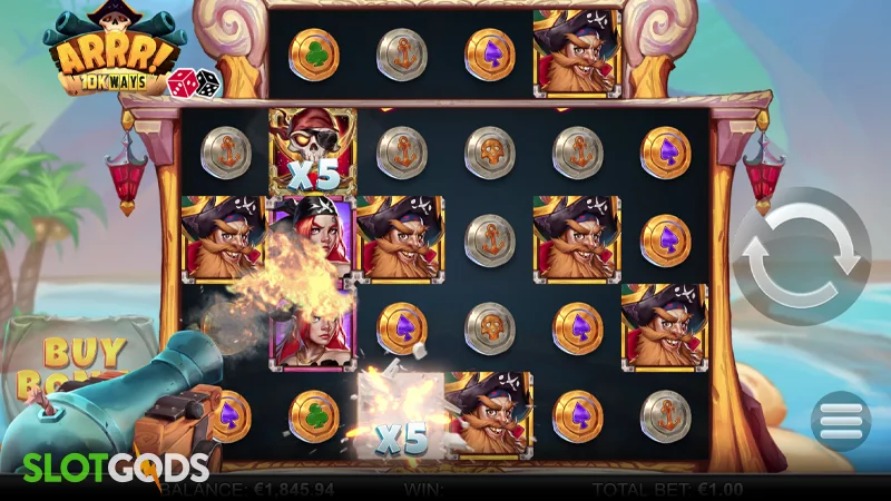 Arrr! 10K Ways Slot - Screenshot 2