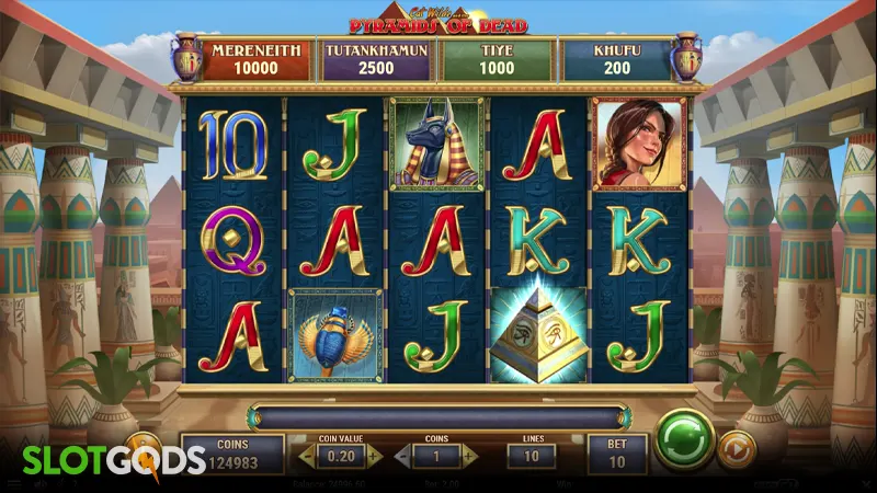 Cat Wilde and the Pyramids of Dead Slot - Screenshot 