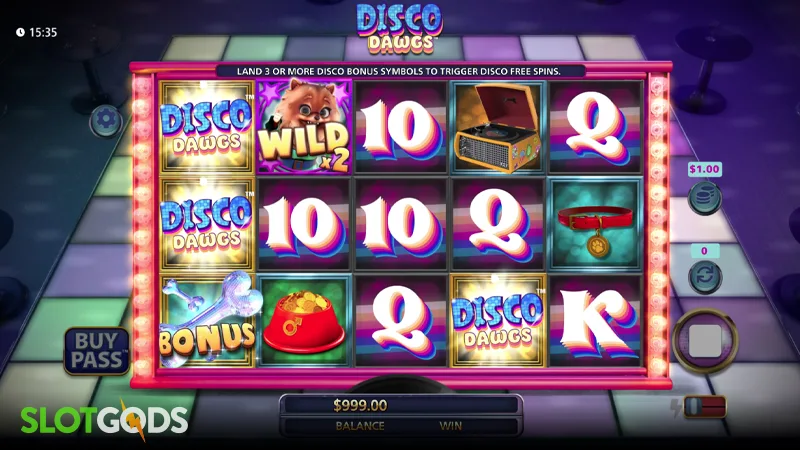 Disco Dawgs Slot - Screenshot 