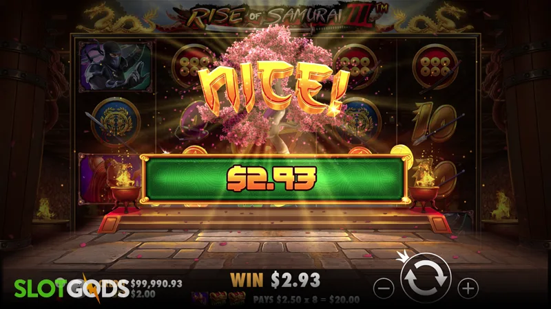 Rise of Samurai III Slot - Screenshot 3