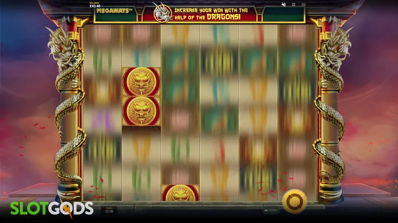 Dragon's Luck Megaways Slot - Screenshot 