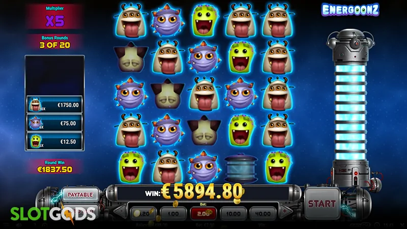 Energoonz Slot - Screenshot 3