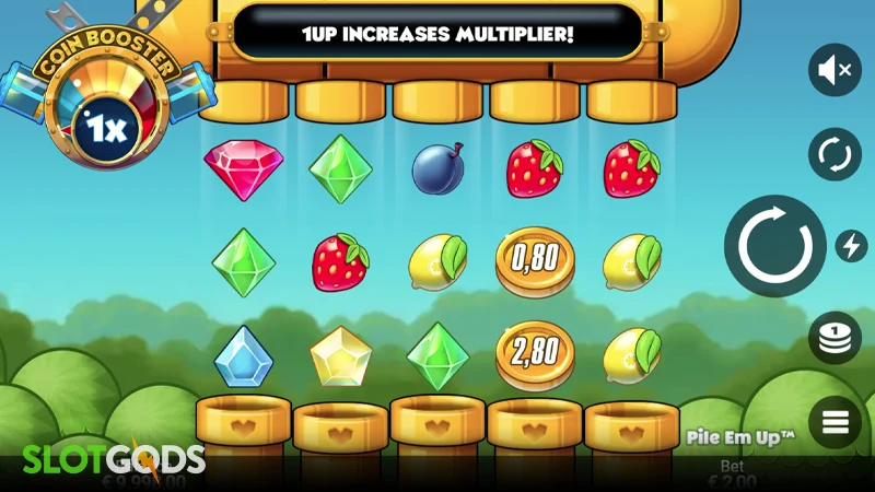 Pile 'Em Up Slot - Screenshot 