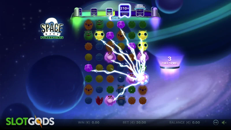 Space Wars 2: Powerpoints Slot - Screenshot 2