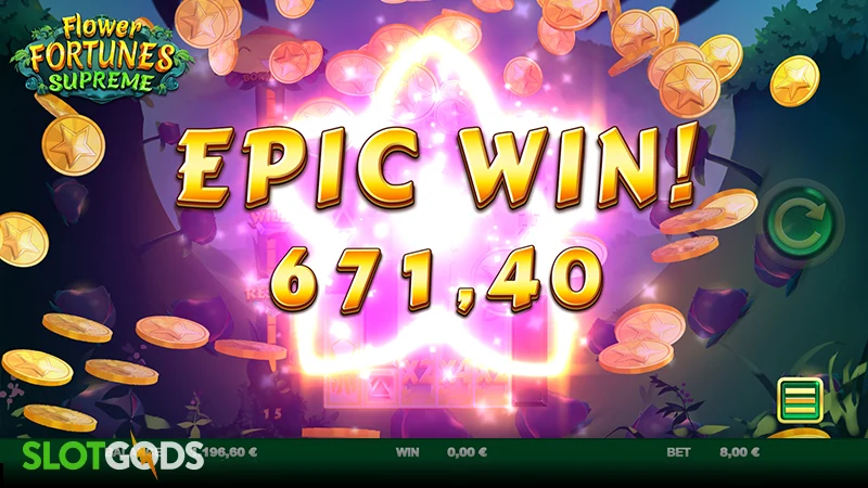 Flower Fortunes Supreme Slot - Screenshot 4