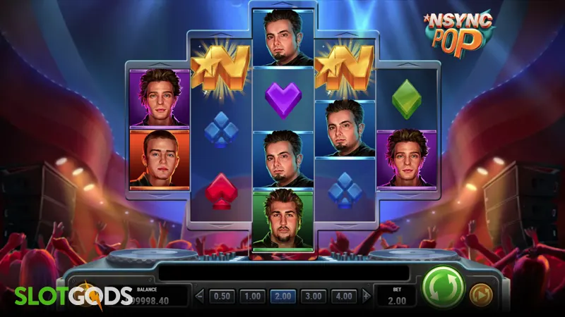 NSYNC Pop Slot - Screenshot 2