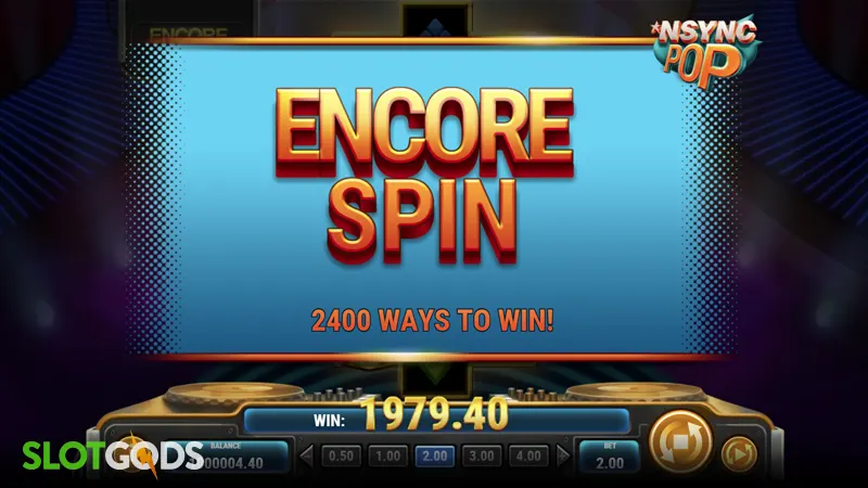 NSYNC Pop Slot - Screenshot 3