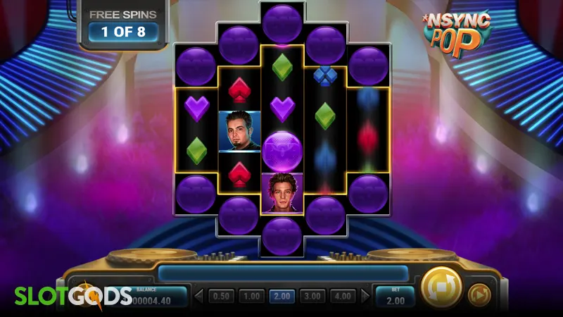 NSYNC Pop Slot - Screenshot 4
