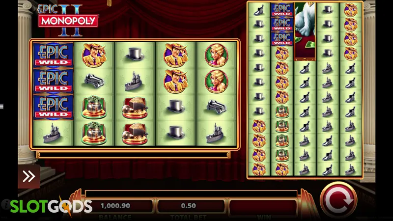 Epic Monopoly II Slot - Screenshot 