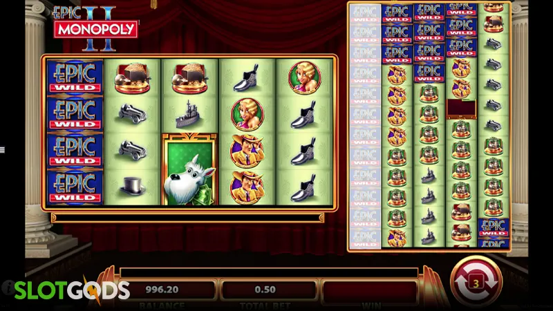 Epic Monopoly II Slot - Screenshot 3