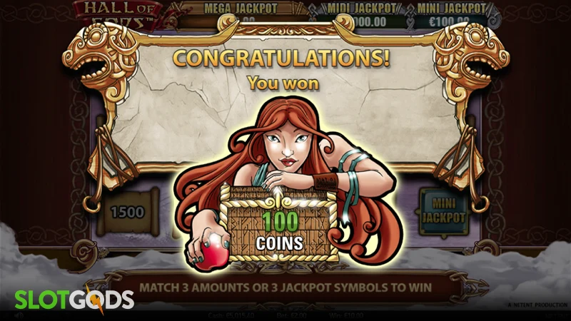 Hall of Gods Slot - Screenshot 4