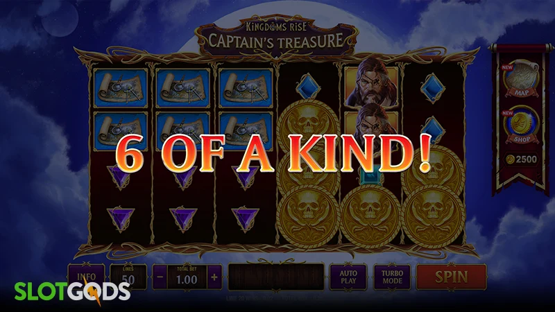 Kingdoms Rise: Captain's Treasure Slot - Screenshot 2