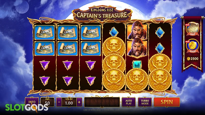 Kingdoms Rise: Captain's Treasure Slot - Screenshot 3
