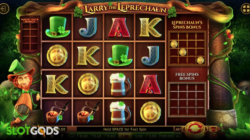 Larry the Leprechaun Slot - Screenshot 