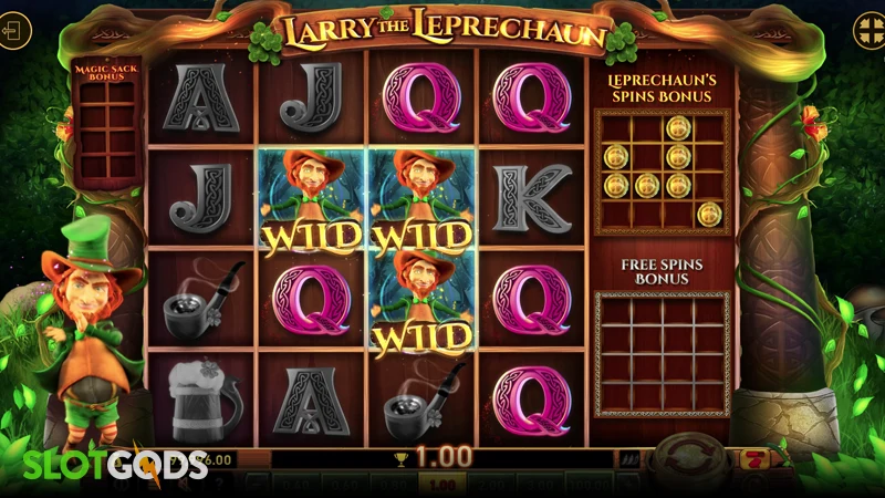 Larry the Leprechaun Slot - Screenshot 2
