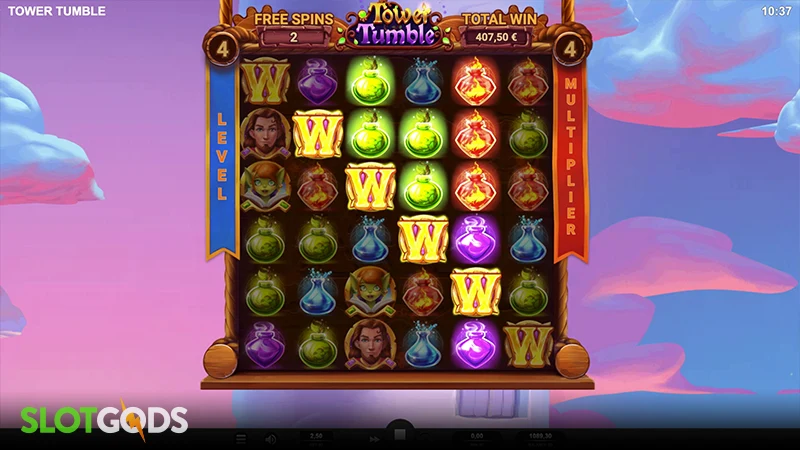 Tower Tumble Slot - Screenshot 3