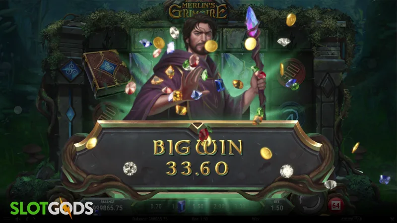 Merlin's Grimoire Slot - Screenshot 4