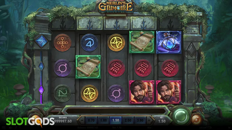 Merlin's Grimoire Slot - Screenshot 