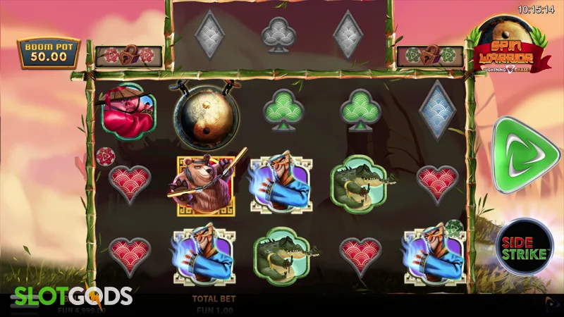 Spin Warrior Boom Pot Slot - Screenshot 2