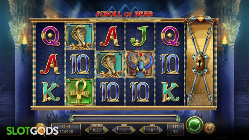 Scroll of Dead Slot - Screenshot 